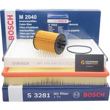 Bosch Opel Astra H 1.4 (Z14XEP) Benzinli Twinport Motor Bakım Filtre Seti Bosch Marka