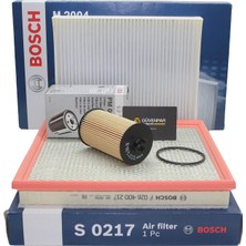 Bosch Chevrolet Cruze 1.4 (A14NET) Turbo Benzinli Bakım Filtre Seti Bosch Marka