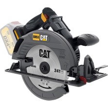 CAT DX53B 18Volt 185mm Kömürsüz Profesyonel Daire Testere (Akü Dahil Değildir)