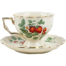 Three Beans 2 Adet Fransız Çay Bardağı ve Dailer Set Porselen Çay Potu Teacup Coaster Kahve Kupa Seti Ev Teaware Setleri Coffeeware | Teacups (Yurt Dışından)