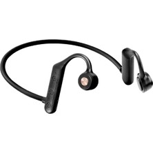 Fayshow Bluetooth 5.0 Kemik Iletim Kulaklık Koşu Sürüş 3-4h Müzik Sürücüleri Siyah (Yurt Dışından)