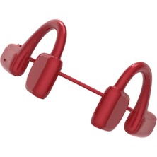 Fayshow Kemik Iletim Kulaklıklar G2 Stereo Tws Bluetooth 5.0 Kulaklıklar Kırmızı (Yurt Dışından)