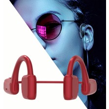 Fayshow Kemik Iletim Kulaklıklar G2 Stereo Tws Bluetooth 5.0 Kulaklıklar Kırmızı (Yurt Dışından)