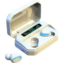 Fayshow Bluetooth 5.2 Earbuds Kulaklık Gürültü Derin Bas Beyaz İle Su Geçirmez (Yurt Dışından)