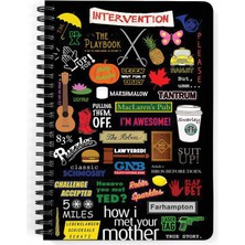 Hero Tasarım Intervention Baskılı Ahşap Kapaklı Defter 15X20 cm DFT4758