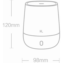Three Beans Aromaterapi Makinesi Taşınabilir USB Mini Hava Aromaterapi Nemlendirici Makinesi Uçucu Yağ Difüzörü Ultrasonik Sessiz | Nemlendiriciler (Yurt Dışından)