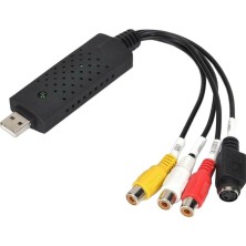 Yeajion USB Vhs Bantlar Pc DVD Video Ses Dönüştürücü 3 Rca Hd Dvr Yakalama Kartı (Yurt Dışından)