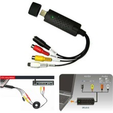 Yeajion USB Vhs Bantlar Pc DVD Video Ses Dönüştürücü 3 Rca Hd Dvr Yakalama Kartı (Yurt Dışından)