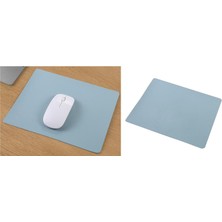 Yeajion Büyük Fare Mat Ped Dokulu Kumaş Mousepad Su Geçirmez, Kauçuk - Mavi Mavi 60X30 cm (Yurt Dışından)