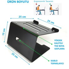 Newolexx Tüm Modellere Uyyumlu Notebook Standı Laptop Sehbası Yükseltici Altlık-Çelik