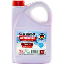 OSSER Antifriz 3 LT Kırmızı -42 Derece