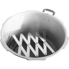 Three Beans Mutfak Organizer Pot Kapak Raf Paslanmaz Çelik Tutucu Pot Kapak Raf Pişirme Bulaşık Pot Raf Pan Kapak Standı Mutfak Aksesuarları | Raflar ve tutucular (Yurt Dışından)