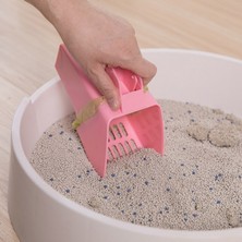 Three Beans Faydalı Kedi Kumaş Kürek Atık Torba Tutucu İle Pet Temizleme Aracı Scoop Sift Kedi Kum Temizlik Ürünleri Kat Temizlik Ürünleri Kepçe | Litter Houshreaking (Yurt Dışından)