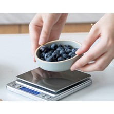 Three Beans LCD Dijital Ölçekler Mini Elektronik Gram Ağırlık Denge Ölçeği Çay Pişirme Takı Tartı Ölçeği Için (Yurt Dışından)