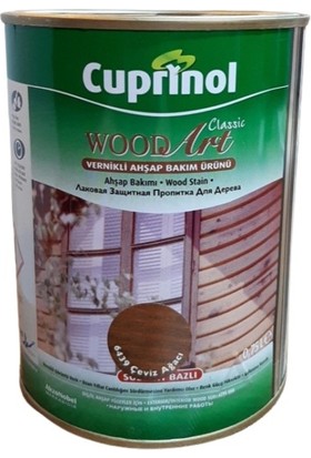 Cuprinol Woodart Classic Vernikli Ahşap Bakım Ürünü 6439 Ceviz Ağacı 0,75 Lt