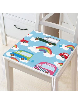 Realhomes Dekoratif Kare Sandalye Minderi 40x40cm Fermuarlı