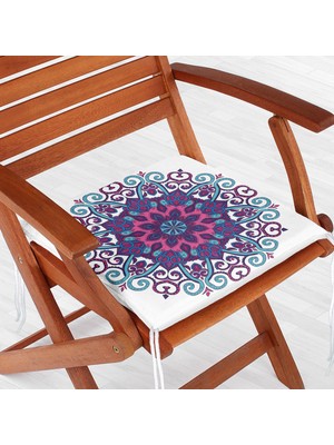 Realhomes Real Homes Dekoratif Kare Sandalye Minderi 40x40cm Fermuarlı