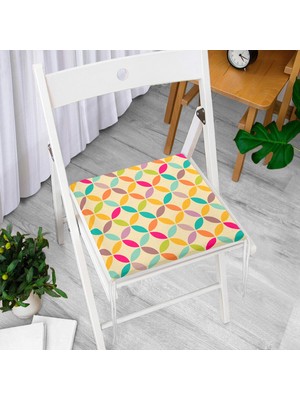Realhomes Dekoratif Kare Sandalye Minderi 40x40cm Fermuarlı