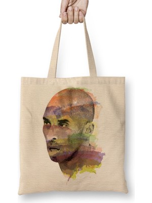 Baskı Dükkanı Black Mamba Bez Çanta Uzun Saplı