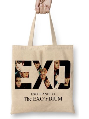 Baskı Dükkanı Exordium Exo Bez Çanta Uzun Saplı