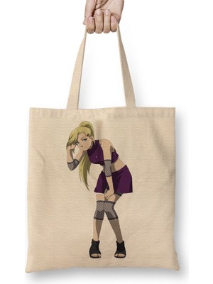 Baskı Dükkanı India Kalakalu Bez Çanta Uzun Saplı