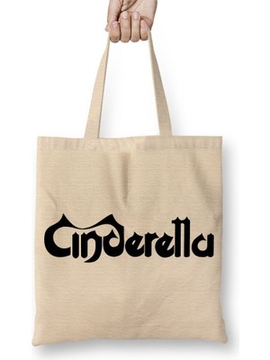 Baskı Dükkanı Cinderella Bon Jovi Poison Whitesnake Aerosmith Extreme Tesla Ratt Bez Çanta Uzun Saplı