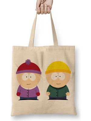 Baskı Dükkanı South Park Eric Cartman 09 Bez Çanta Uzun Saplı