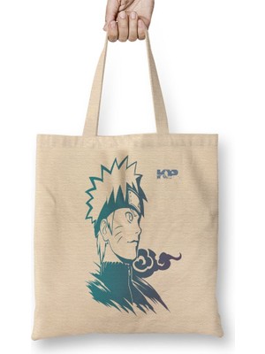 Baskı Dükkanı Kp Naruto Bez Çanta Uzun Saplı