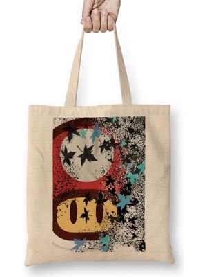 Baskı Dükkanı Gogumelo Bez Çanta Uzun Saplı