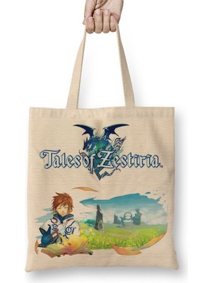 Baskı Dükkanı Tales Of Zestiria Death Note One Piece Tokyo Ghoul Bez Çanta Uzun Saplı