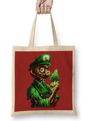 Baskı Dükkanı Senseblack 02 Bez Çanta Uzun Saplı