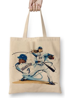 Baskı Dükkanı Granderson Wbn Bez Çanta Uzun Saplı