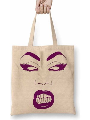 Baskı Dükkanı Sissy That Walk Bez Çanta Uzun Saplı