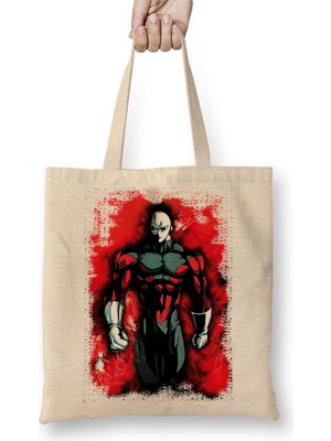 Baskı Dükkanı Jiren O Mito! Bez Çanta Uzun Saplı