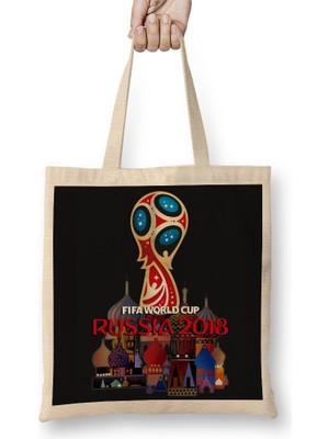 Baskı Dükkanı Copa 2018 Bez Çanta Uzun Saplı