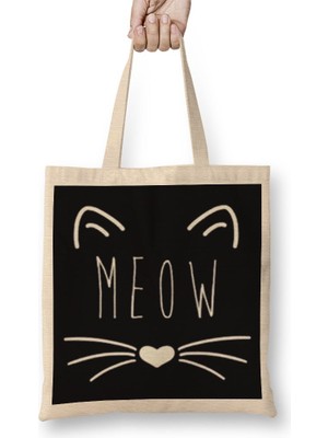 Baskı Dükkanı Gaticho Bez Çanta Uzun Saplı