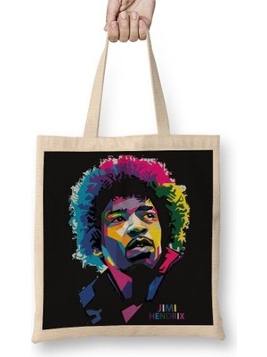 Baskı Dükkanı Astro Jimi Bez Çanta Uzun Saplı