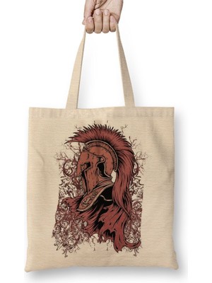 Baskı Dükkanı Cavaleiro Nerd Reese Bez Çanta Uzun Saplı