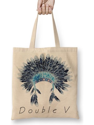 Baskı Dükkanı Estado De Transe Bez Çanta Uzun Saplı