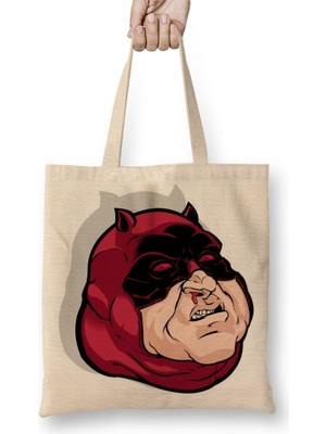 Baskı Dükkanı Demoligordo Bez Çanta Uzun Saplı