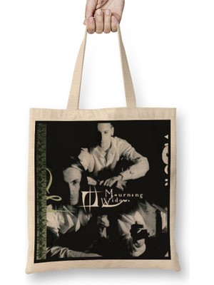 Baskı Dükkanı Mourning Widows Mourning Widows Bez Çanta Uzun Saplı