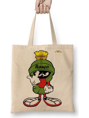 Baskı Dükkanı Ranço Bez Çanta Uzun Saplı