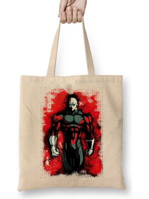 Baskı Dükkanı Jiren O Mito! Bez Çanta Uzun Saplı