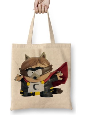 Baskı Dükkanı South Park Eric Cartman 03 Bez Çanta Uzun Saplı