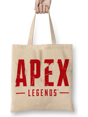 Baskı Dükkanı Apex Legends Bez Çanta Uzun Saplı
