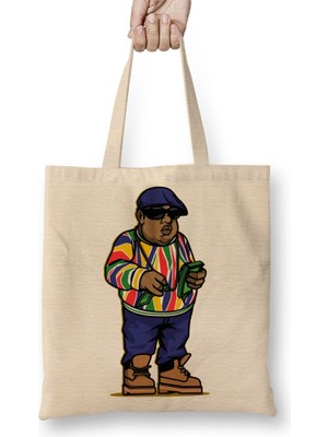 Baskı Dükkanı Bıtch Dısney Bez Çanta Uzun Saplı