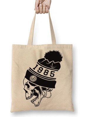 Baskı Dükkanı Skoll Bez Çanta Uzun Saplı