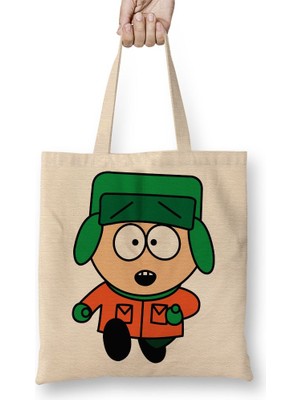 Baskı Dükkanı South Park Eric Cartman 08 Bez Çanta Uzun Saplı