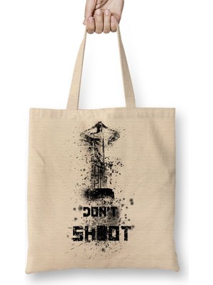 Baskı Dükkanı Shoot In Rio Bez Çanta Uzun Saplı