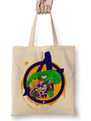 Baskı Dükkanı Divertidos Bez Çanta Uzun Saplı